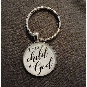 NEW Christian Faith Keychain - I Am A Child Of God 2 Inches Car Key Gift